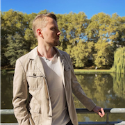 A portrait photo of the creator of the app.